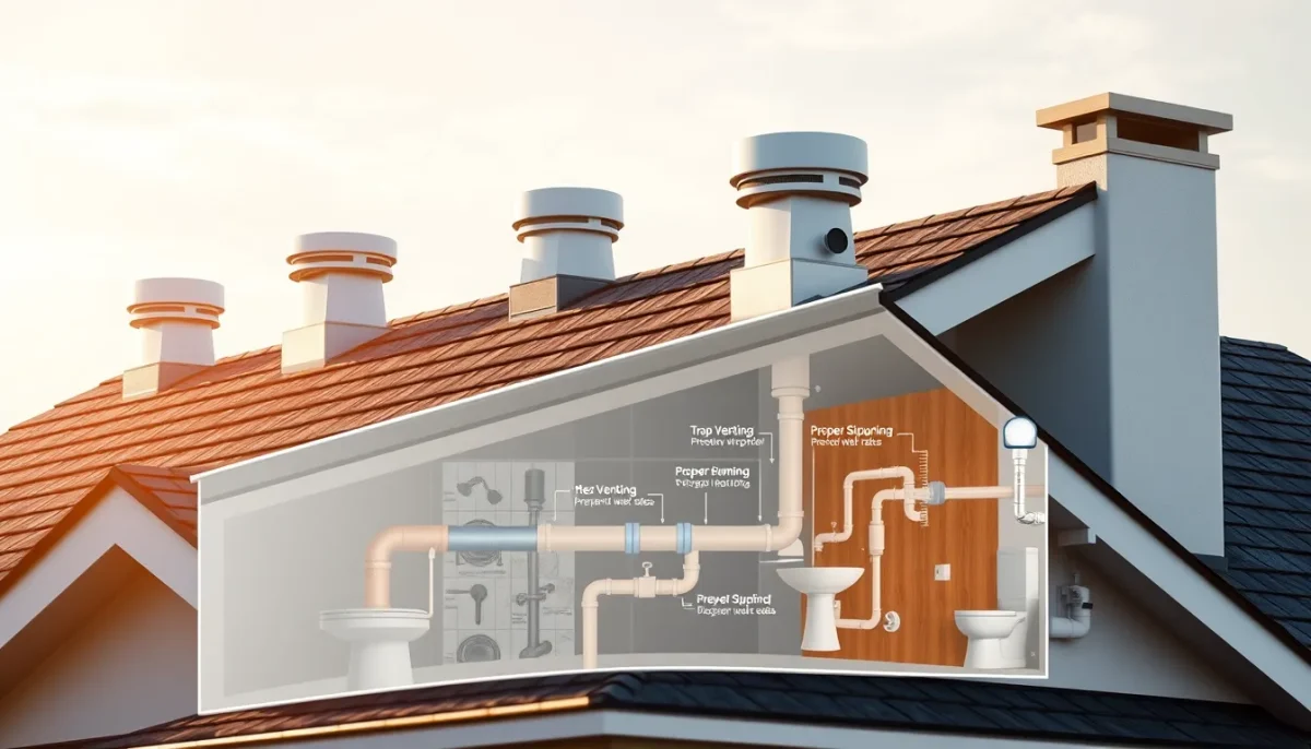 proper plumbing ventilation - plumbers101.com