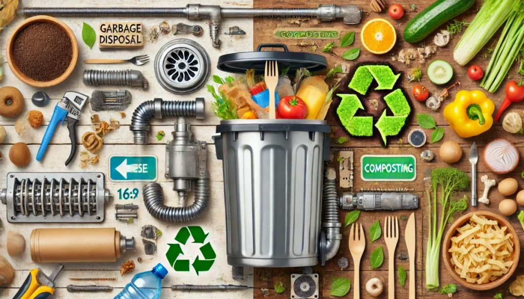 Garbage disposal vs composting - plumbers101.com