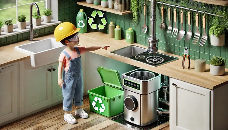 Eco-friendly garbage disposal